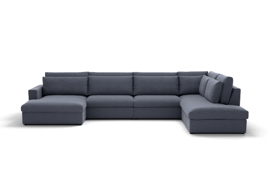 Model Portofino - Portofino longchair lewy + sofa 1,5 osobowa + sofa 1,5 osobowa + otomana prawa