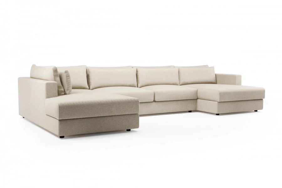 model PORTOFINO - Portofino otomana lewa + sofa 2 osobowa + longchair prawy