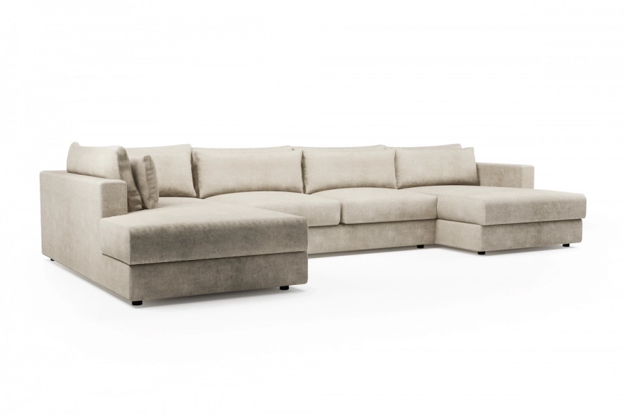 model PORTOFINO - Portofino otomana lewa + sofa 2,5-osobowa + otomana prawa