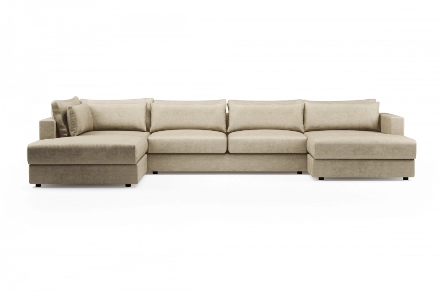 Model Portofino - Portofino otomana lewa + sofa 2 osobowa + longchair prawy