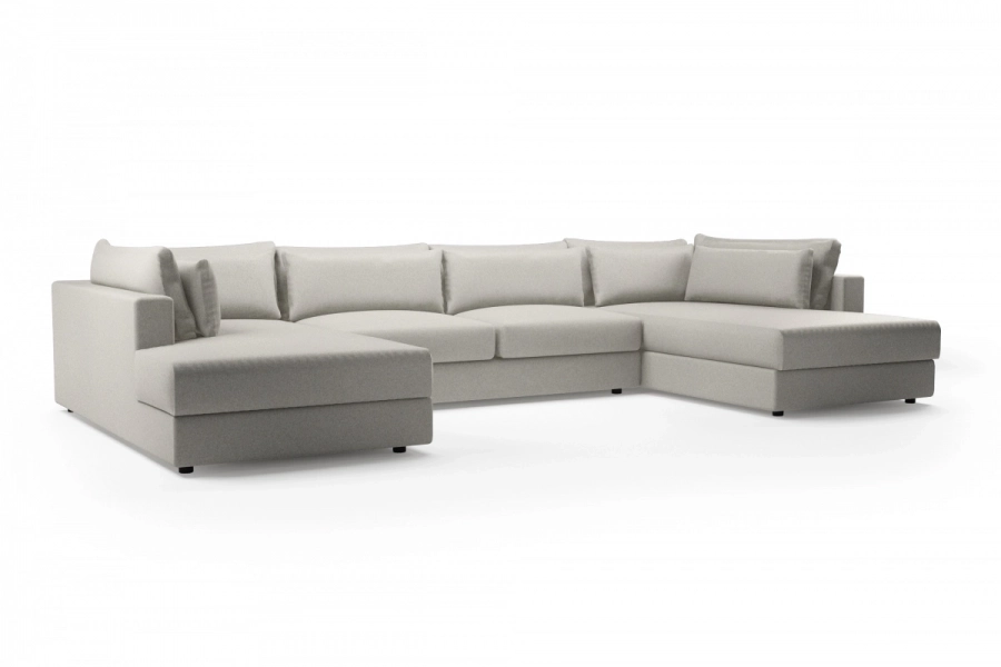 model PORTOFINO - Portofino otomana lewa + sofa 2-osobowa + otomana prawa