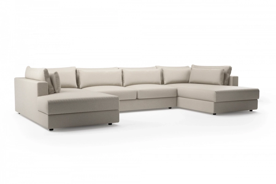 model PORTOFINO - Portofino otomana lewa + sofa 2-osobowa + otomana prawa