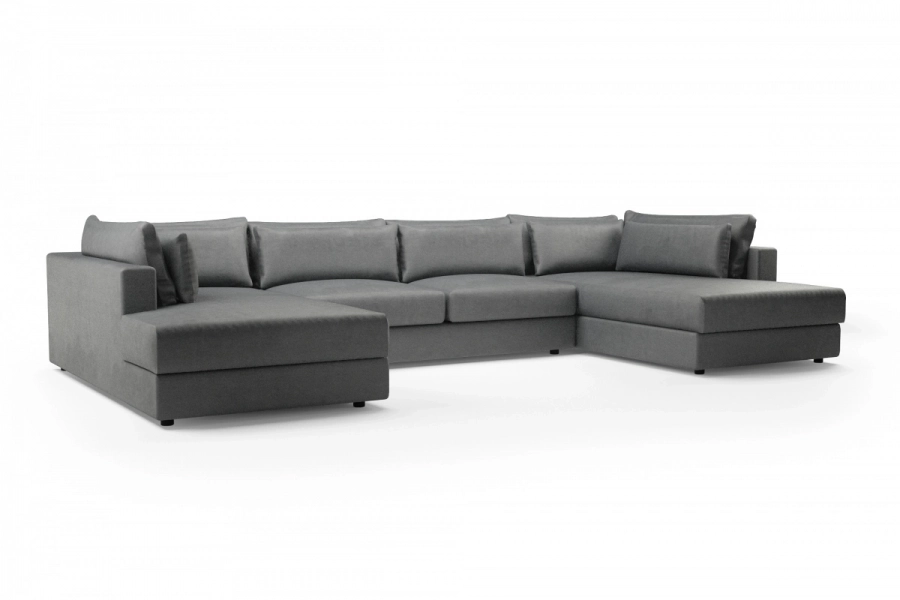 Model Portofino - Portofino otomana lewa + sofa 2,5-osobowa + otomana prawa
