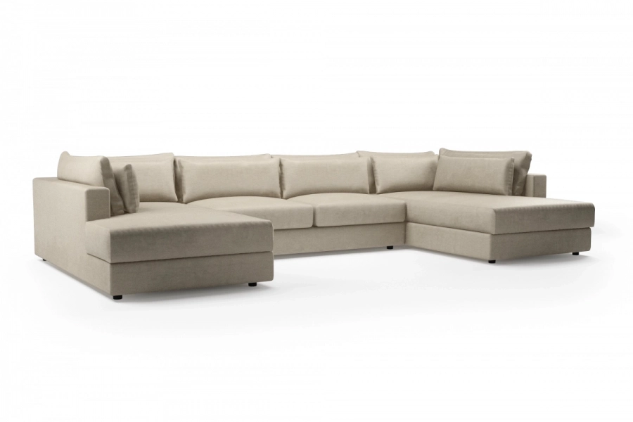 model PORTOFINO - Portofino otomana lewa + sofa 2-osobowa + otomana prawa