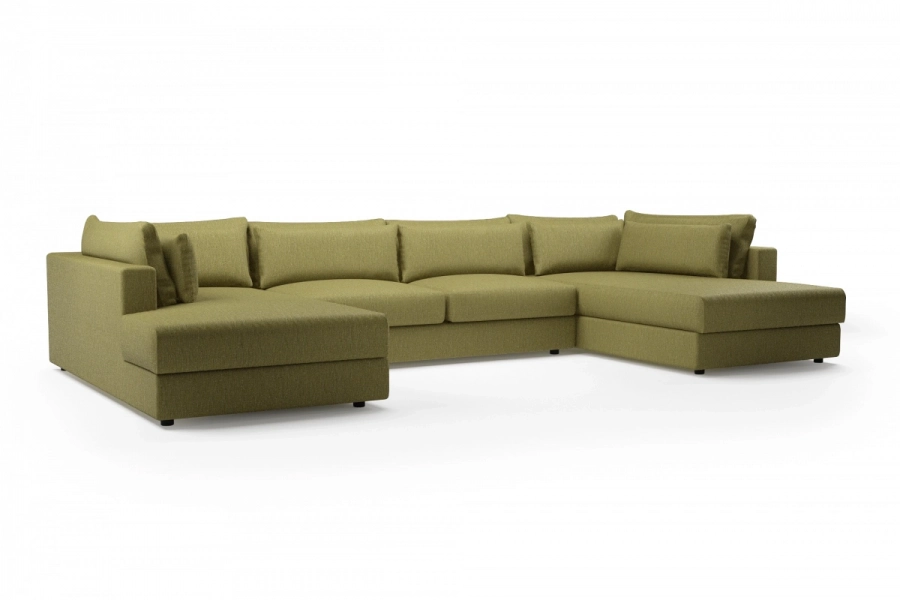 model PORTOFINO - Portofino otomana lewa + sofa 2-osobowa + otomana prawa