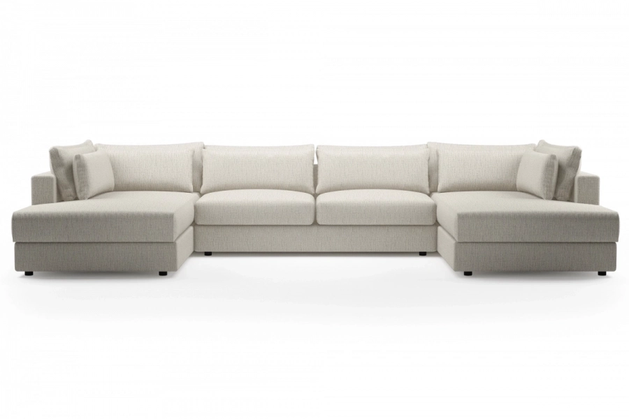 Model Portofino - Portofino otomana lewa + sofa 2-osobowa + otomana prawa