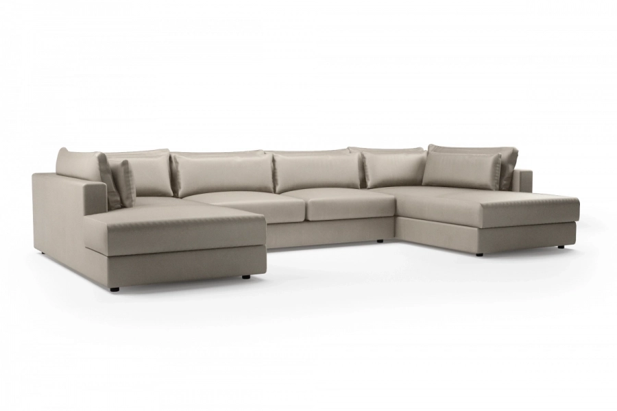 model PORTOFINO - Portofino otomana lewa + sofa 2-osobowa + otomana prawa