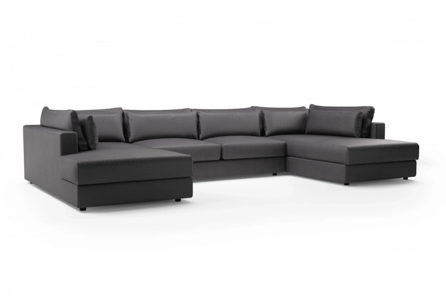 model PORTOFINO - Portofino otomana lewa + sofa 2,5-osobowa + otomana prawa