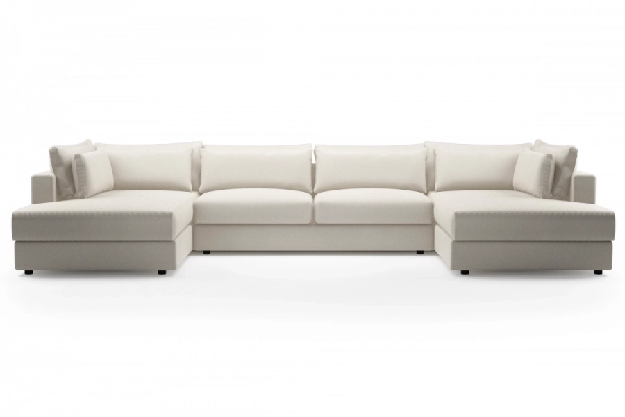 model PORTOFINO - Portofino otomana lewa + sofa 2-osobowa + otomana prawa
