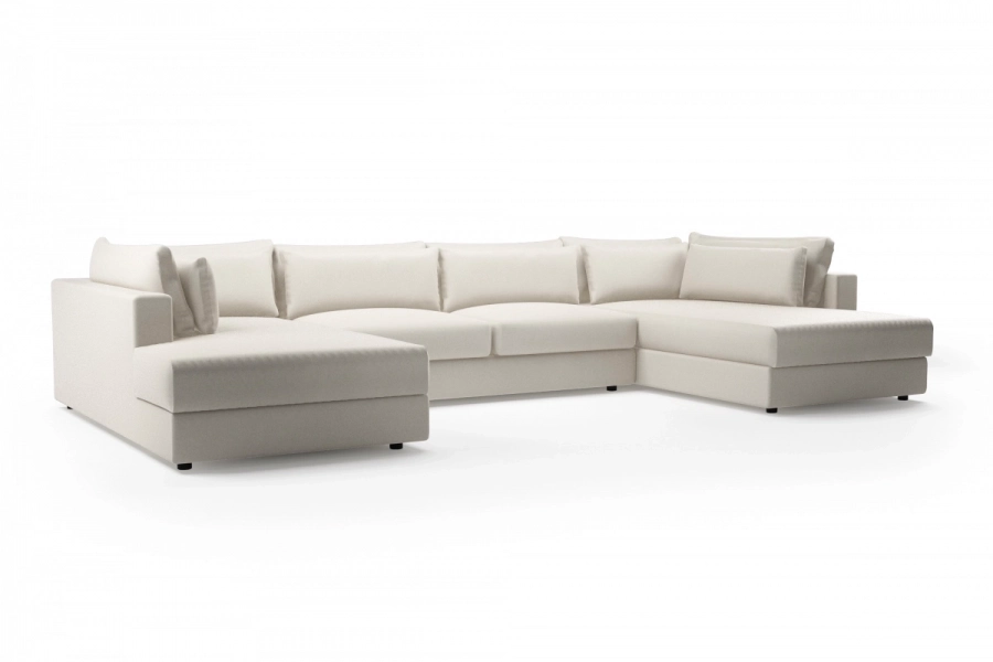 model PORTOFINO - Portofino otomana lewa + sofa 2-osobowa + otomana prawa