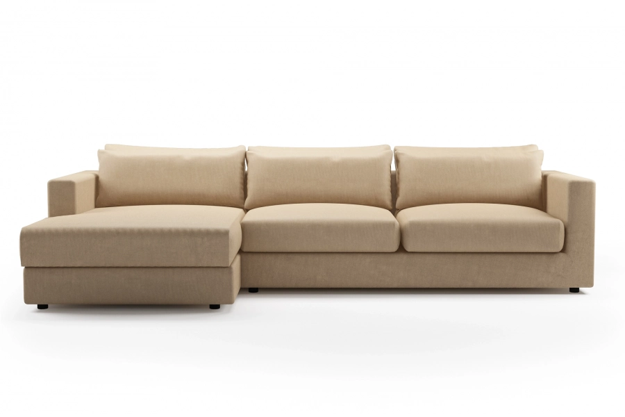 model PORTOFINO - Portofino longchair lewy + sofa 2,5-osobowa prawa z podłokietnikiem