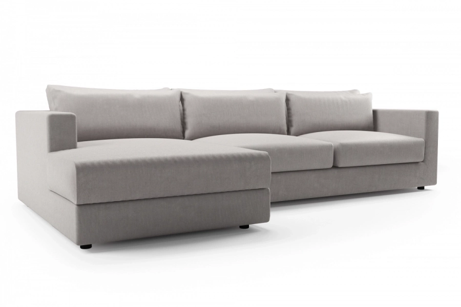 model PORTOFINO - Portofino longchair lewy + sofa 2,5-osobowa prawa z podłokietnikiem