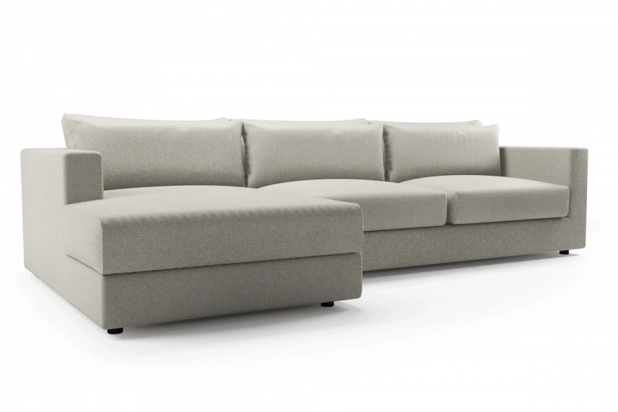 model PORTOFINO - Portofino longchair lewy + sofa 2,5-osobowa prawa z podłokietnikiem