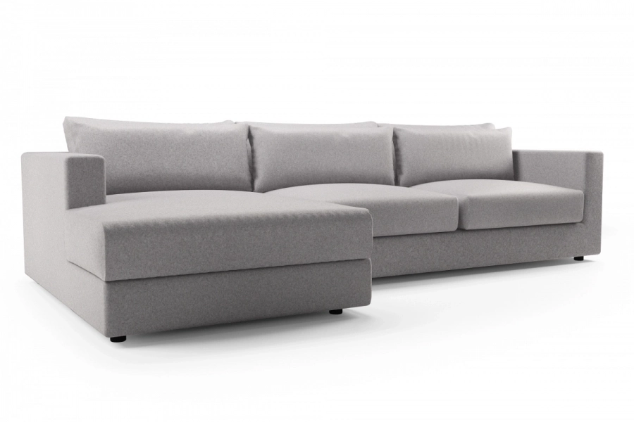 model PORTOFINO - Portofino longchair lewy + sofa 2,5-osobowa prawa z podłokietnikiem