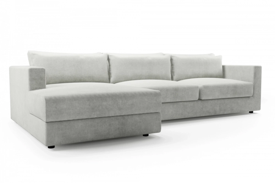 model PORTOFINO - Portofino longchair lewy + sofa 2,5-osobowa prawa z podłokietnikiem