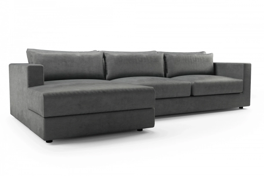 model PORTOFINO - Portofino longchair lewy + sofa 2,5-osobowa prawa z podłokietnikiem
