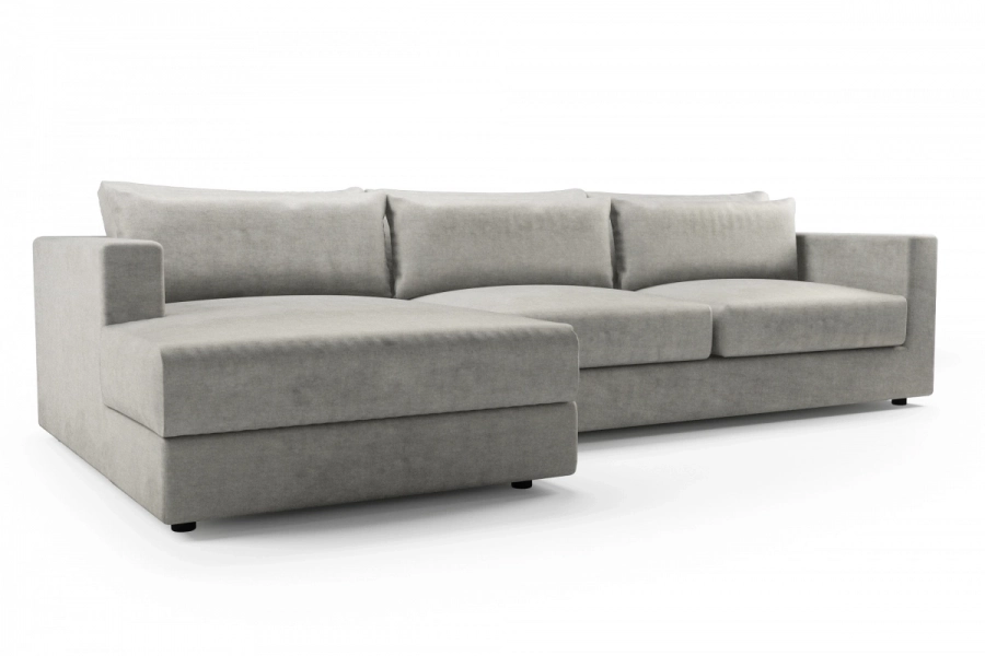 model PORTOFINO - Portofino longchair lewy + sofa 2,5-osobowa prawa z podłokietnikiem