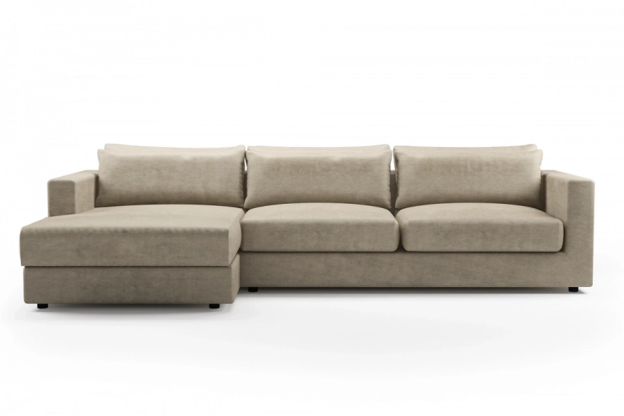 model PORTOFINO - Portofino longchair lewy + sofa 2,5-osobowa prawa z podłokietnikiem