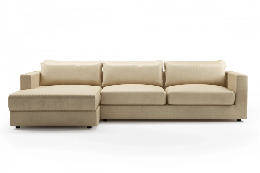 model PORTOFINO - Portofino longchair lewy + sofa 2,5-osobowa prawa z podłokietnikiem