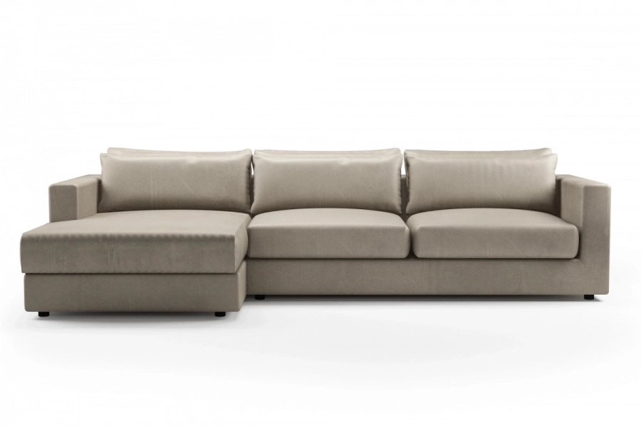 model PORTOFINO - Portofino longchair lewy + sofa 2,5-osobowa prawa z podłokietnikiem