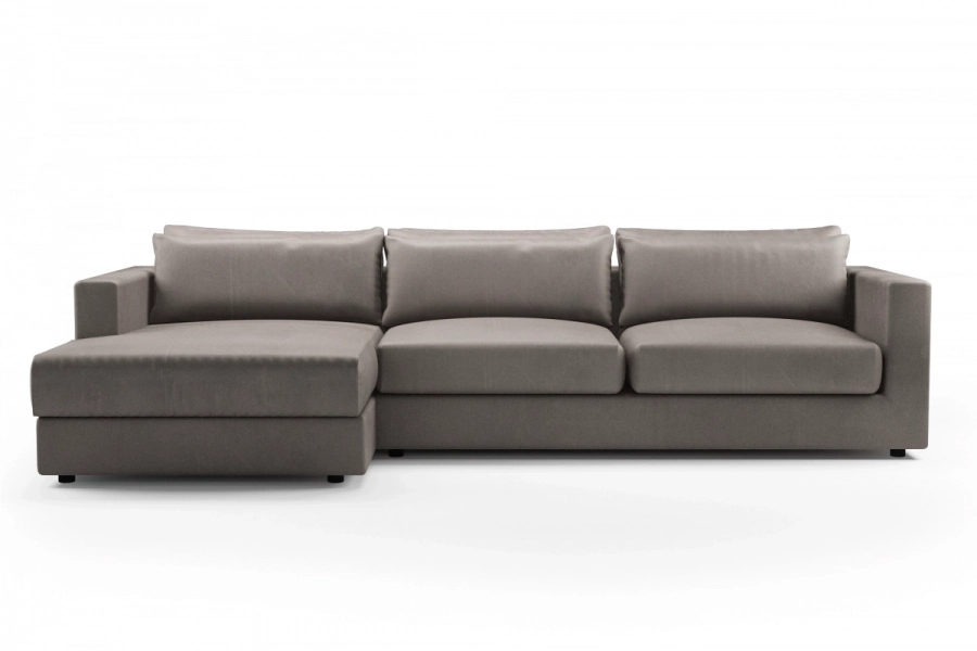 model PORTOFINO - Portofino longchair lewy + sofa 2,5-osobowa prawa z podłokietnikiem