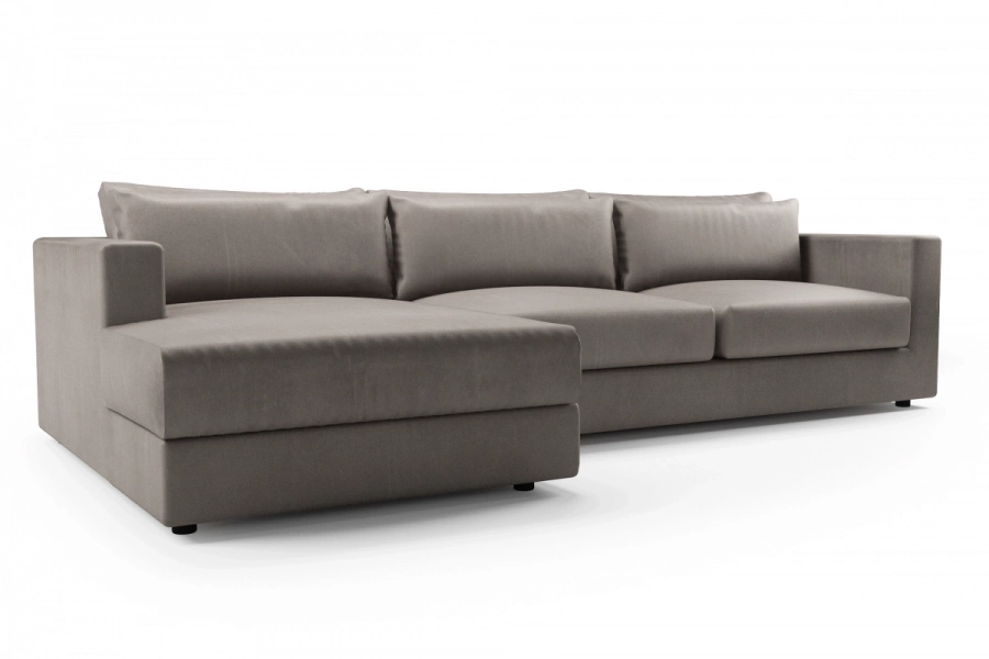 model PORTOFINO - Portofino longchair lewy + sofa 2,5-osobowa prawa z podłokietnikiem