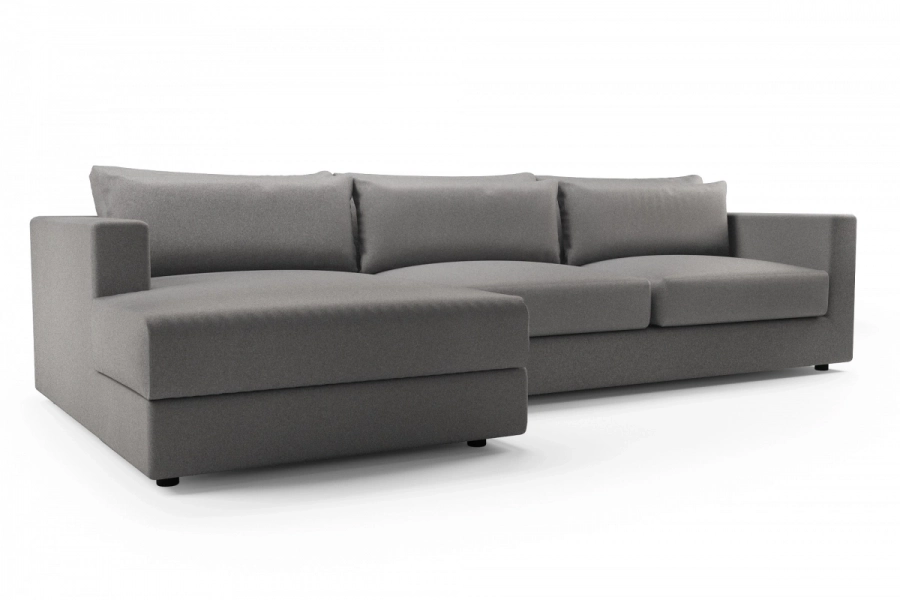 model PORTOFINO - Portofino longchair lewy + sofa 2,5-osobowa prawa z podłokietnikiem