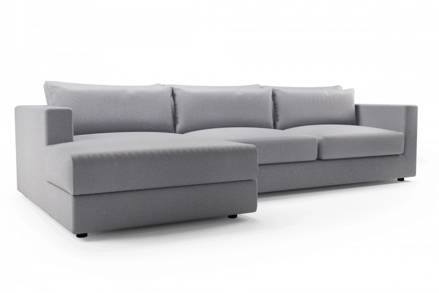 model PORTOFINO - Portofino longchair lewy + sofa 2,5-osobowa prawa z podłokietnikiem