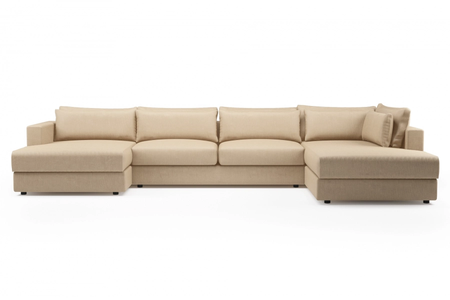 model PORTOFINO - Portofino longchair lewy + sofa 2-osobowa + otomana prawa