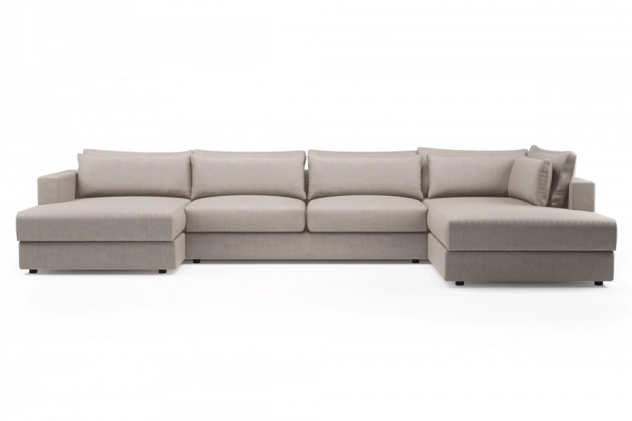 model PORTOFINO - Portofino longchair lewy + sofa 2-osobowa + otomana prawa