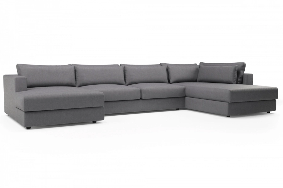 model PORTOFINO - Portofino longchair lewy + sofa 2-osobowa + otomana prawa