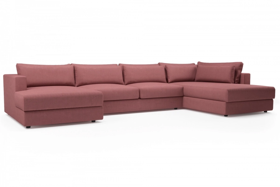 model PORTOFINO - Portofino longchair lewy + sofa 2-osobowa + otomana prawa