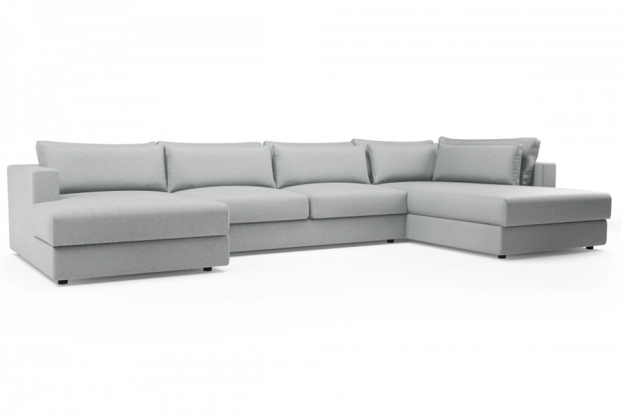 model PORTOFINO - Portofino longchair lewy + sofa 2-osobowa + otomana prawa