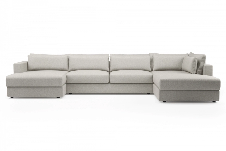 model PORTOFINO - Portofino longchair lewy + sofa 2-osobowa + otomana prawa