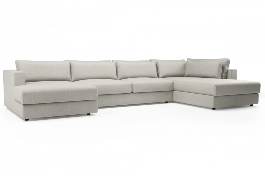 model PORTOFINO - Portofino longchair lewy + sofa 2-osobowa + otomana prawa