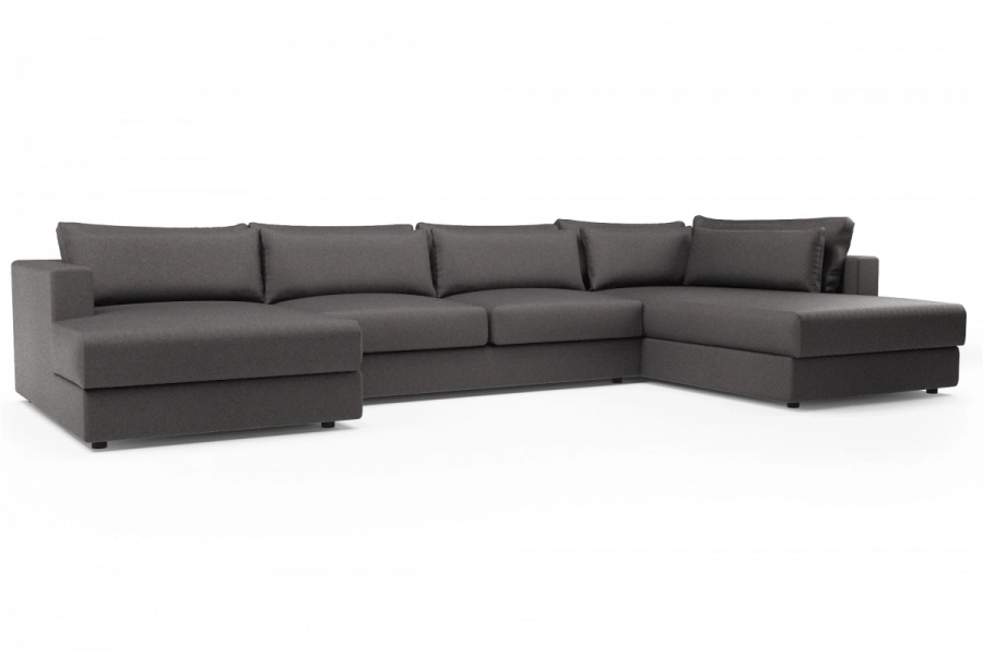 model PORTOFINO - Portofino longchair lewy + sofa 2-osobowa + otomana prawa