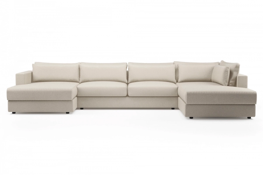 model PORTOFINO - Portofino longchair lewy + sofa 2-osobowa + otomana prawa