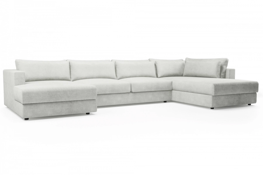 model PORTOFINO - Portofino longchair lewy + sofa 2-osobowa + otomana prawa