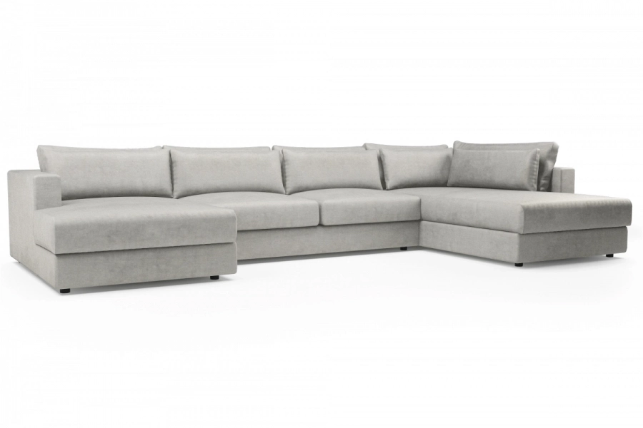 model PORTOFINO - Portofino longchair lewy + sofa 2-osobowa + otomana prawa