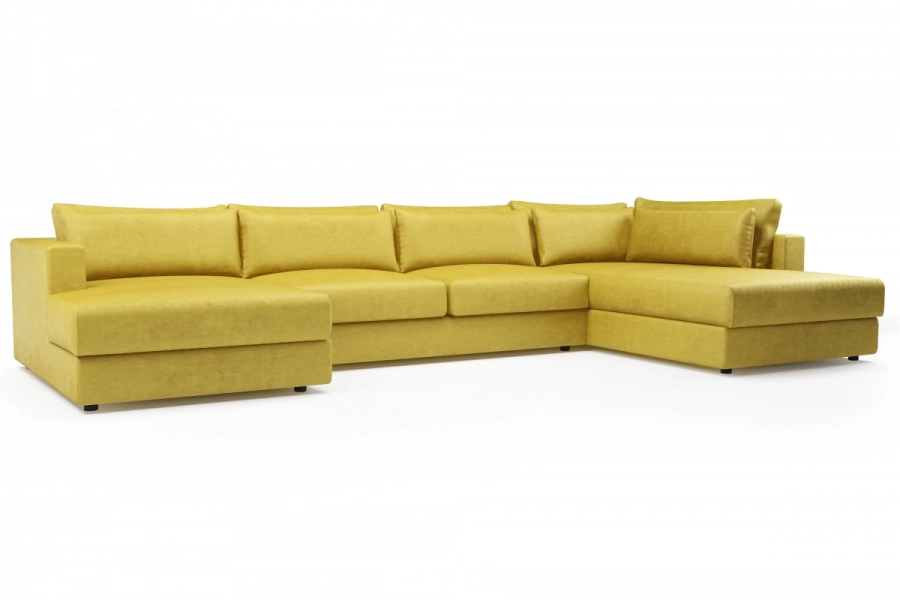 model PORTOFINO - Portofino longchair lewy + sofa 2,5-osobowa + otomana prawa
