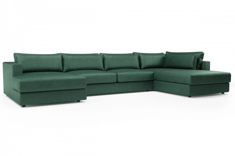 model PORTOFINO - Portofino longchair lewy + sofa 2-osobowa + otomana prawa