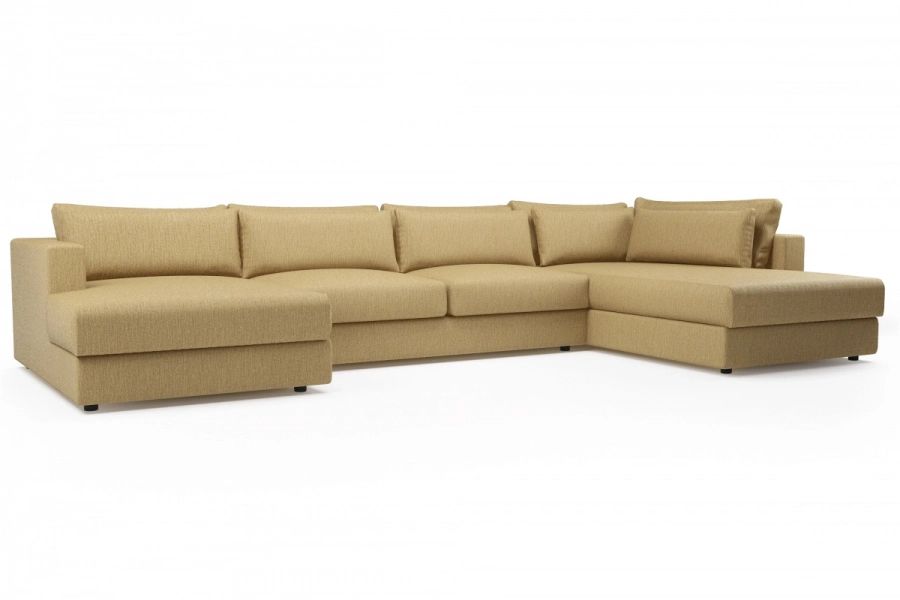 model PORTOFINO - Portofino longchair lewy + sofa 2-osobowa + otomana prawa