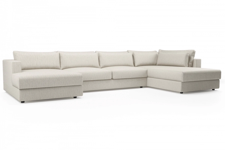 Model Portofino - Portofino longchair lewy + sofa 2-osobowa + otomana prawa