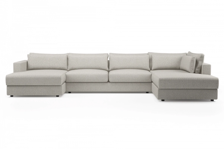 model PORTOFINO - Portofino longchair lewy + sofa 2-osobowa + otomana prawa