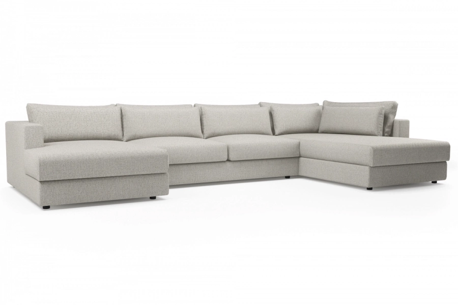 model PORTOFINO - Portofino longchair lewy + sofa 2-osobowa + otomana prawa