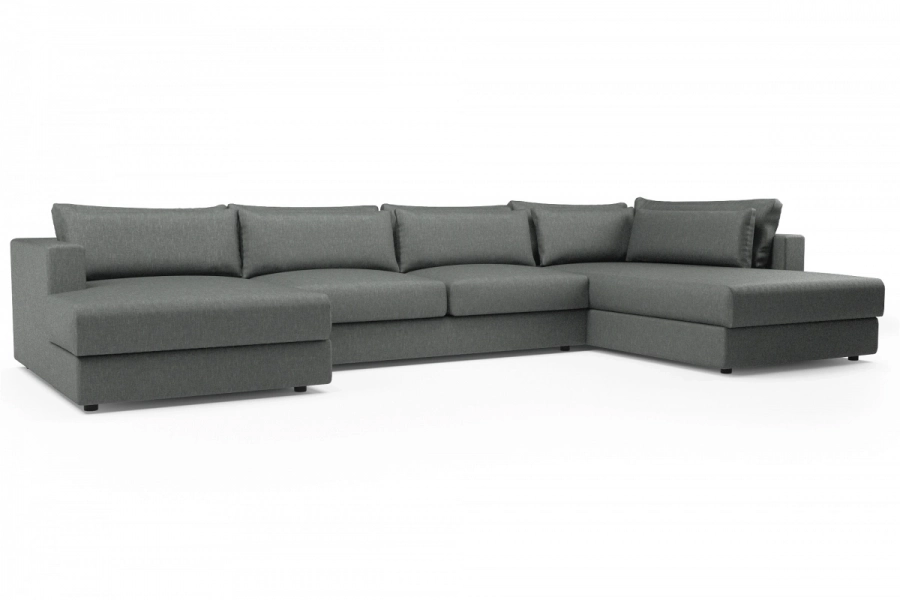 model PORTOFINO - Portofino longchair lewy + sofa 2-osobowa + otomana prawa