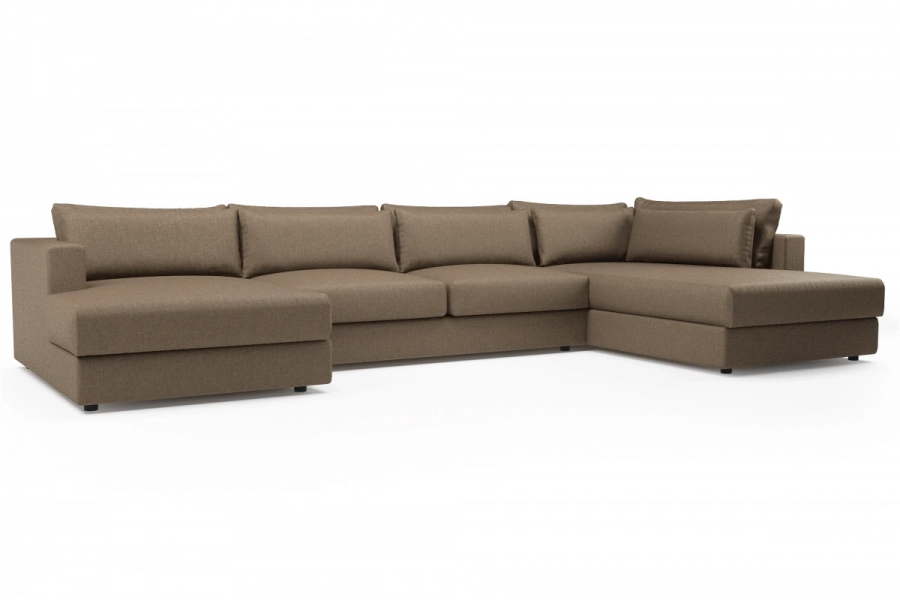 model PORTOFINO - Portofino longchair lewy + sofa 2-osobowa + otomana prawa