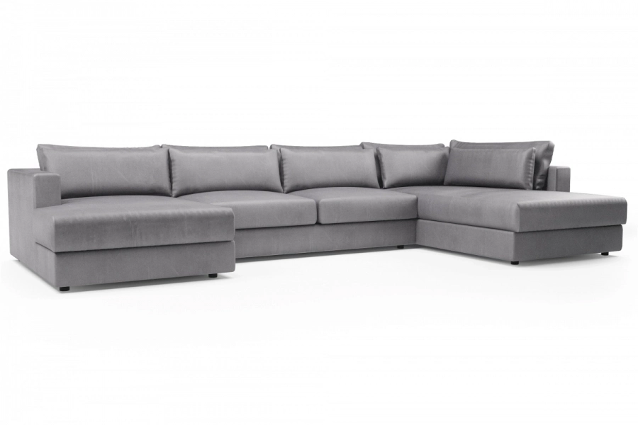 model PORTOFINO - Portofino longchair lewy + sofa 2-osobowa + otomana prawa