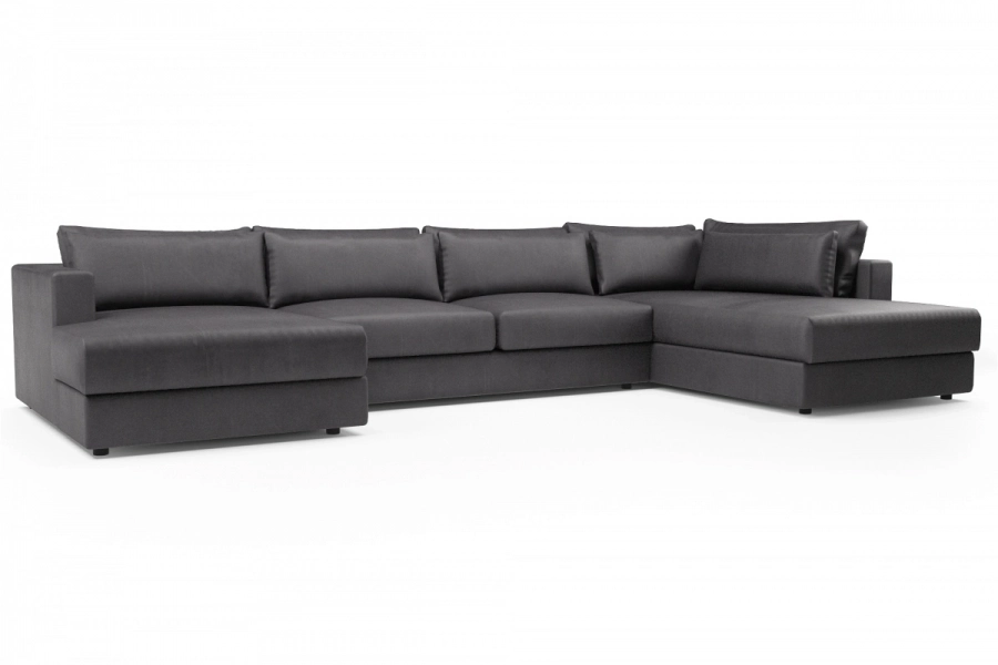 model PORTOFINO - Portofino longchair lewy + sofa 2-osobowa + otomana prawa
