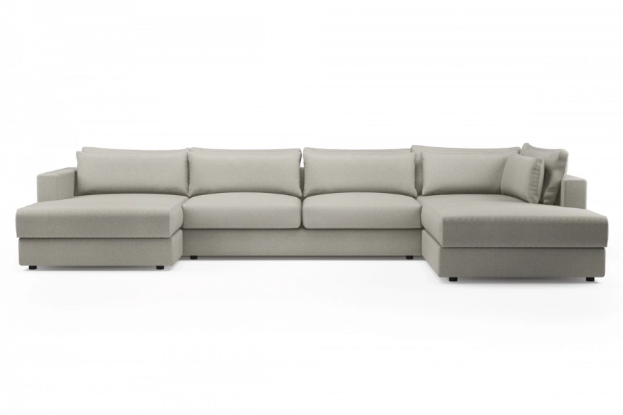 model PORTOFINO - Portofino longchair lewy + sofa 2-osobowa + otomana prawa